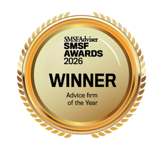 SMSF Advice firm of the Year Winner 2026